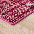 thumbnail image 4 of Unique Loom Starlight Collection Area Rug - Sirius (2' 2" x 6' 1" Runner Red/Blue), 4 of 7
