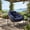Navy Blue-Velvet, variant on Outdoor Rattan Rocking Chair, Rocking Papasan Chair with Thick Cushion, Comfy Wicker Egg Chairs Lounge Recliner Chair, Padded Cushion Rocker