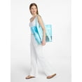 thumbnail image 3 of No Boundaries Clear Beach Tote, Blue, Women's, 3 of 6