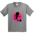 thumbnail image 3 of Inktastic Girl Soccer Player Sports Team Youth T-Shirt, 3 of 5
