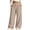 #01 Beige 【Mix, Match & Rotate: Stock Up on Daily Colors】, variant on Womens Wide Leg Sweatpants, Mid Rise Elastic Drawstring Waist Loose Lounge Pants with Pockets, Active Fitness Sports Jogging Daily Wear | VerBelle,Beige L