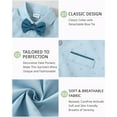 thumbnail image 6 of SANMIO Toddler Baby Boy Clothes Suit Gentleman Wedding Outfits, Formal Dress Shirt with Bowtie + Suspender Pants 1-5 Years, 6 of 7