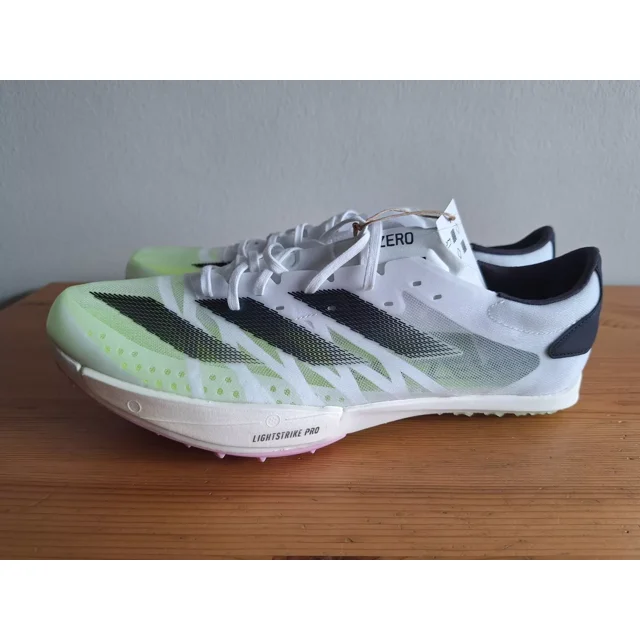 Adi - das Adizero Ambition Low Track Shoes White IE5486 Size 11.5 Men's NEW