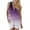 Purple, variant on Viikei Womens Shorts Under $10 Women's Summer Plus Size Digital Printed Zippered Vest Jumpsuit