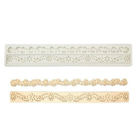 

FIARBIN Cake Embossed Lace Shape Cutter Cake Decor Tool Cupcake Decorating Baking Tools