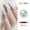 D, variant on EBCUE Chrome Nail Powder - 6 Colors Pearl Chrome for Nails, Mirror Effect Metallic Rubbing Pigment Dust Glazed Donut Nail Art Pearlescent Glitter Manicure Decor