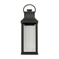 thumbnail image 4 of Outdoor Wall Lantern In Traditional Style-20.75 Inches Tall And 7 Inches Wide-Black Finish-Led Lamping Type Capital Lighting 946421Bk-Gl, 4 of 5