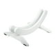 thumbnail image 2 of Soporte de suelo ajustable para bicicleta, soporte individual para bicicleta, estante de almacenamiento para garaje Blanco, 2 of 8