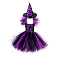 thumbnail image 2 of Women Halloween Costume Dress With Witch Hat, Tulle Party Outfit For Cosplay, Dance Recitals, Stage Performances, Costume Parties, Photo Sessions, Parades And Fantasy Dress Up Occasions, 2 of 8