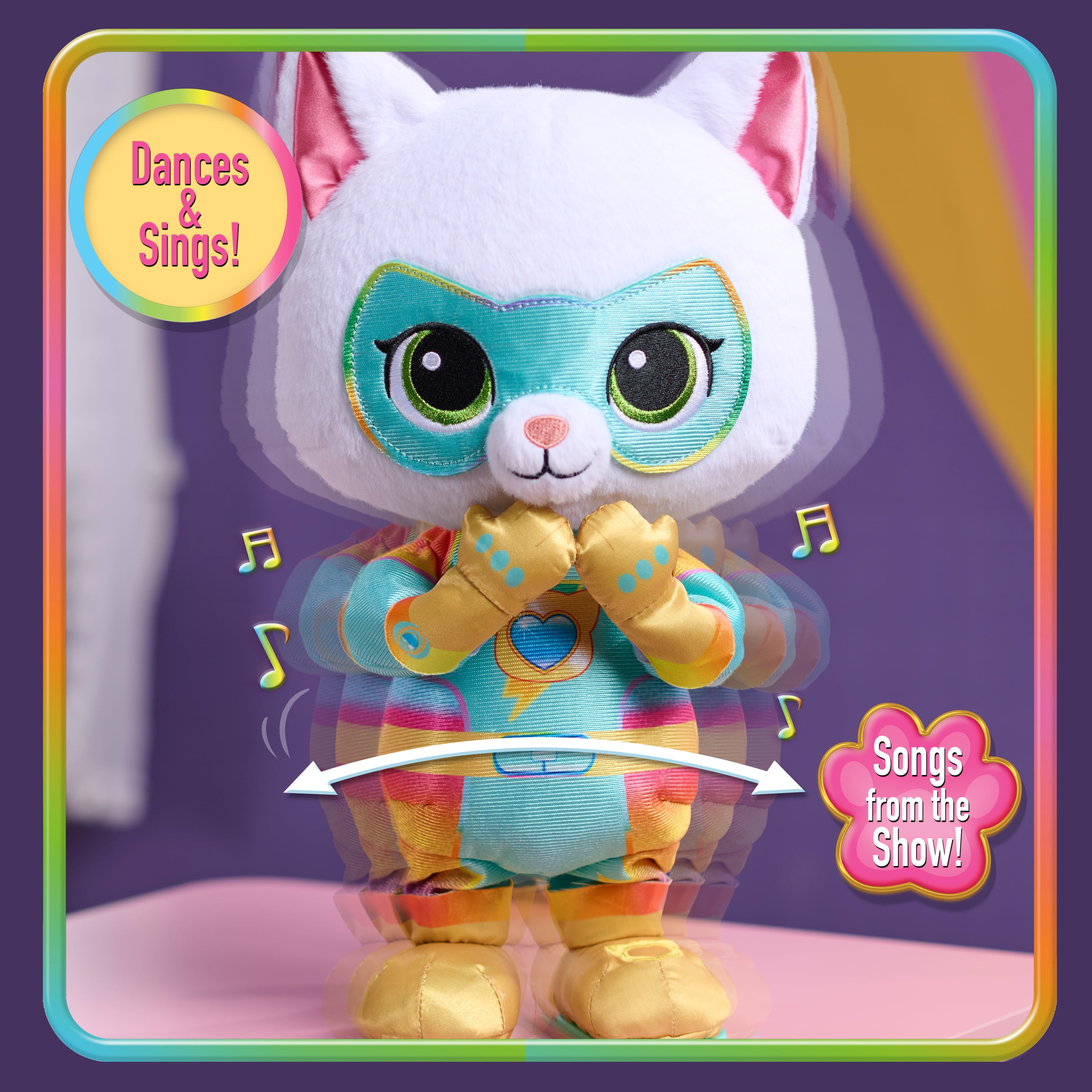 Disney Jr. SuperKitties Oopsie Kitty 13-inch Dancing Bitsy