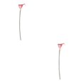 thumbnail image 2 of kurtrusly Wedding Decor With Simulated Calla - Choose Variety Of Colors And Styles With High 3D And Simulation Durable PU Tender pink 2PCS, 2 of 6