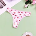 thumbnail image 4 of Women's Thongs, Comfortable Seamless Underwear, Breathable Low-Rise Design for Daily Wear & Active Lifestyles, 4 of 8