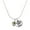Gold, variant on Gold-tone Black Spider on Web Spinner - Silvertone Senior Mom Class of 2026 Dome Necklace, 18"