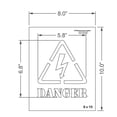 thumbnail image 3 of Parent Stencil SKU - Safety Electric Shock - High Voltage, 3 of 3