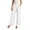 White, variant on Seductiva Women's Wide Leg Pants Women Wide Leg Pants for Women Work Business Casual High Waisted Dress Pants Flowy Trousers Office Beach Pants Loose Fit