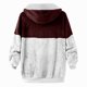 thumbnail image 4 of Men's Personalized Casual Printing Long Sleeve Zipper Sweater Thick Cotton Suit WinterXL, 4 of 5