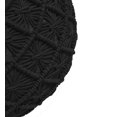 thumbnail image 3 of Hand-Knotted Macrame Pouf Ottoman 20 Inch Round, 3 of 7