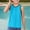 Sky Blue, variant on Dpytoraw Children Sleeveless Solid Vest Tops Casual Popularity Side Wide Fork Fitness Sports Garment Loose Vest Boys Breathable UV Protection Shirts Outdoor Size 10-15 Years
