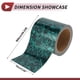 thumbnail image 4 of Cinta de rayas Unique Bargains 10x900cm Textura Forjada Rayas de Coche Calcomanías de Rayas para Coche, Motocicleta y Carreras de Barcos Stickers DIY Verde 1 Pc, 4 of 7