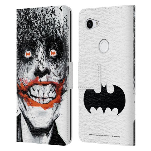 Head Case Designs Officially Licensed Batman DC Comics Famous Comic Book Covers Detective Comics 880 Leather Book Wallet Case Cover Compatible with Google Pixel 3a
