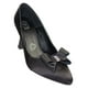 thumbnail image 1 of ZAPATILLA DE VESTIR LEON MUJER NEGRO SATIN 4918 LEON  4918p, 1 of 4