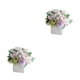 thumbnail image 4 of Flores de peonía falsas Wosthever no tóxicas en cerámica duraderas para mascotas, 4 of 6