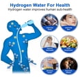 thumbnail image 5 of Puseky Hydrogen Water Bottle Generator, 420ml Portable Hydrogen Water Generator  for Home, Rechargeable Food Grade Hydrogen Peroxide, Hydrogen Rich Water Glass Health Cup, 5 of 7