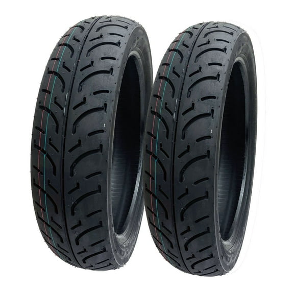 TIRE SET: Front 100/80-16 Rear 120/80-16 MALAGUTI SUZUKI SYM YAMAHA HONDA