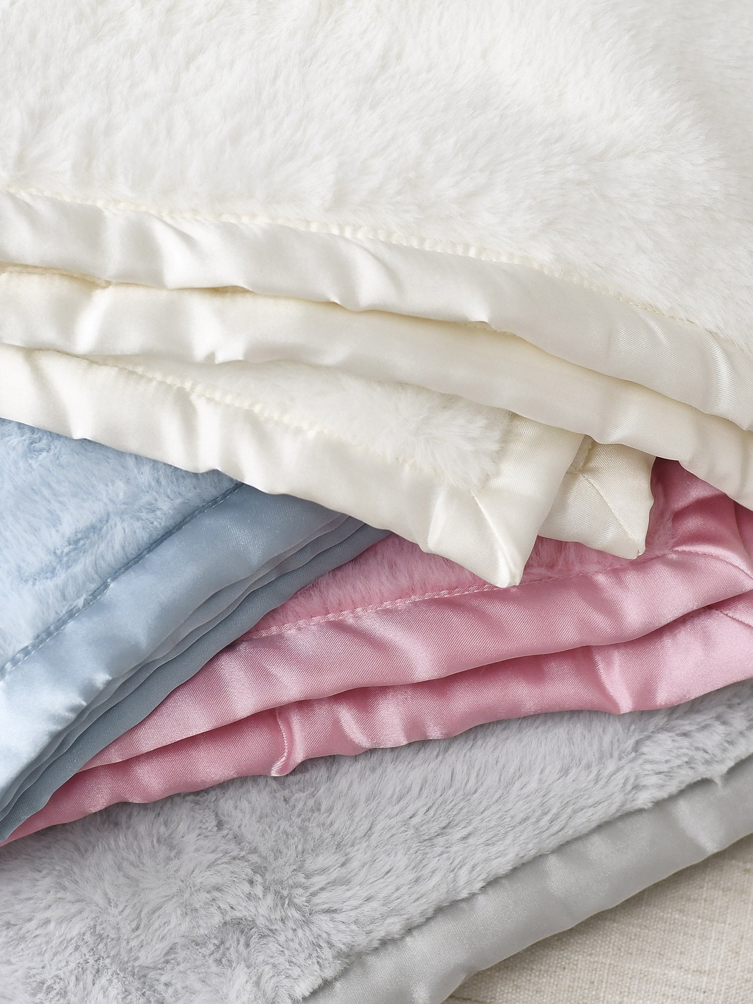 Gerber Baby & Toddler Girl or Boy Unisex Ultra Soft Plush Blanket with Satin Trim