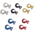 thumbnail image 3 of RC Crawler Winch Hooks Metal Trailer Tow Hook Compatible for SCX10 D90 D110 TF2 Tamiya Traxxas CC01 TRX4, 3 of 8