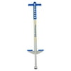 Flybar Maverick Pogo Stick for Kids Ages 5+, Perfect for Beginners, Easy Grip Handles, Outside Toys, Blue/White