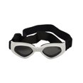 thumbnail image 2 of Gafas de sol plegables para perros, protección ocular para mascotas, gafas para mascotas a prueba de viento (blanco), 2 of 3