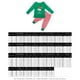 thumbnail image 2 of Pantalones De Camisa De Otoño Conjunto de pijama familiar de 2 piezas con cuello redondo y estampado de dibujos animados estilo navideño traje diario Cgtredaw Niño Verde 4-5T para Niño, 2 of 7