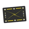 thumbnail image 4 of LOVIVER Football Footstep Training Mat Control Ball Trainer for Kids Indoor Athletes Black Yellow, 4 of 8