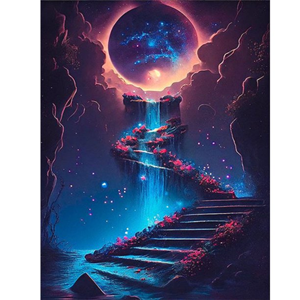Diamond Painting 5D DIY Full Square Drill Sky Way Kit Arte Decoración del hogar (8) FLhrweasw Nuevo