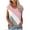 Pink#7, variant on Homenesgenics Tops Breathable Womens Fashion Comfortable Casual V-Neck Short Sleeve Print Top Blouse Womens Clothes under $8