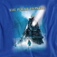 thumbnail image 2 of Polar Express Big Train Women's T Shirt, Royal, Medium, 2 of 6