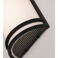 thumbnail image 3 of ELTW0724LAJD1BK AFX Elston - 1 Light Outdoor Wall Sconce-Black Finish, 3 of 3