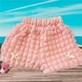 thumbnail image 5 of Odeerbi Kids Girls Bow Bloomers Shorts 1-10 Years Kids Candy Color Bow Shorts Bubble Lantern Pants Pink, 5 of 6