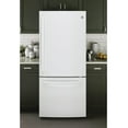thumbnail image 5 of GE APPLIANCES GDE21EGKWW bottom freezer freestanding refrigerator, 5 of 5