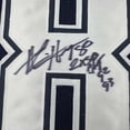 thumbnail image 2 of Framed Autographed/Signed Alvin Harper 35x39 2x SB Champ Dallas Blue Football Jersey JSA COA, 2 of 2