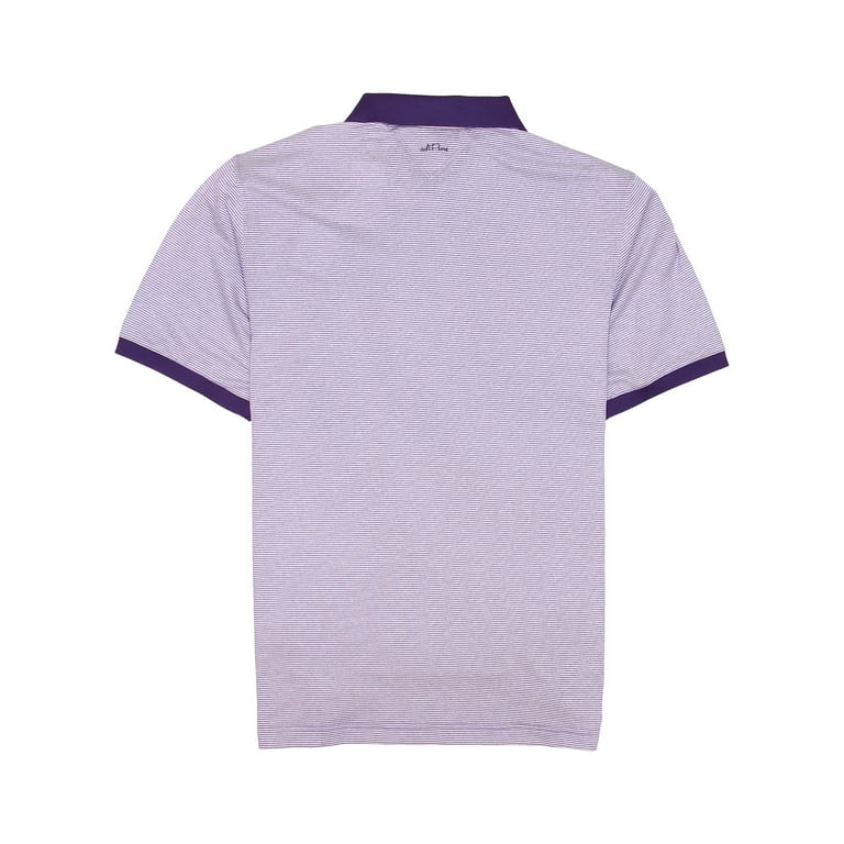 adiPURE by Adidas Men s SS Polo Shirt XLarge Purple White