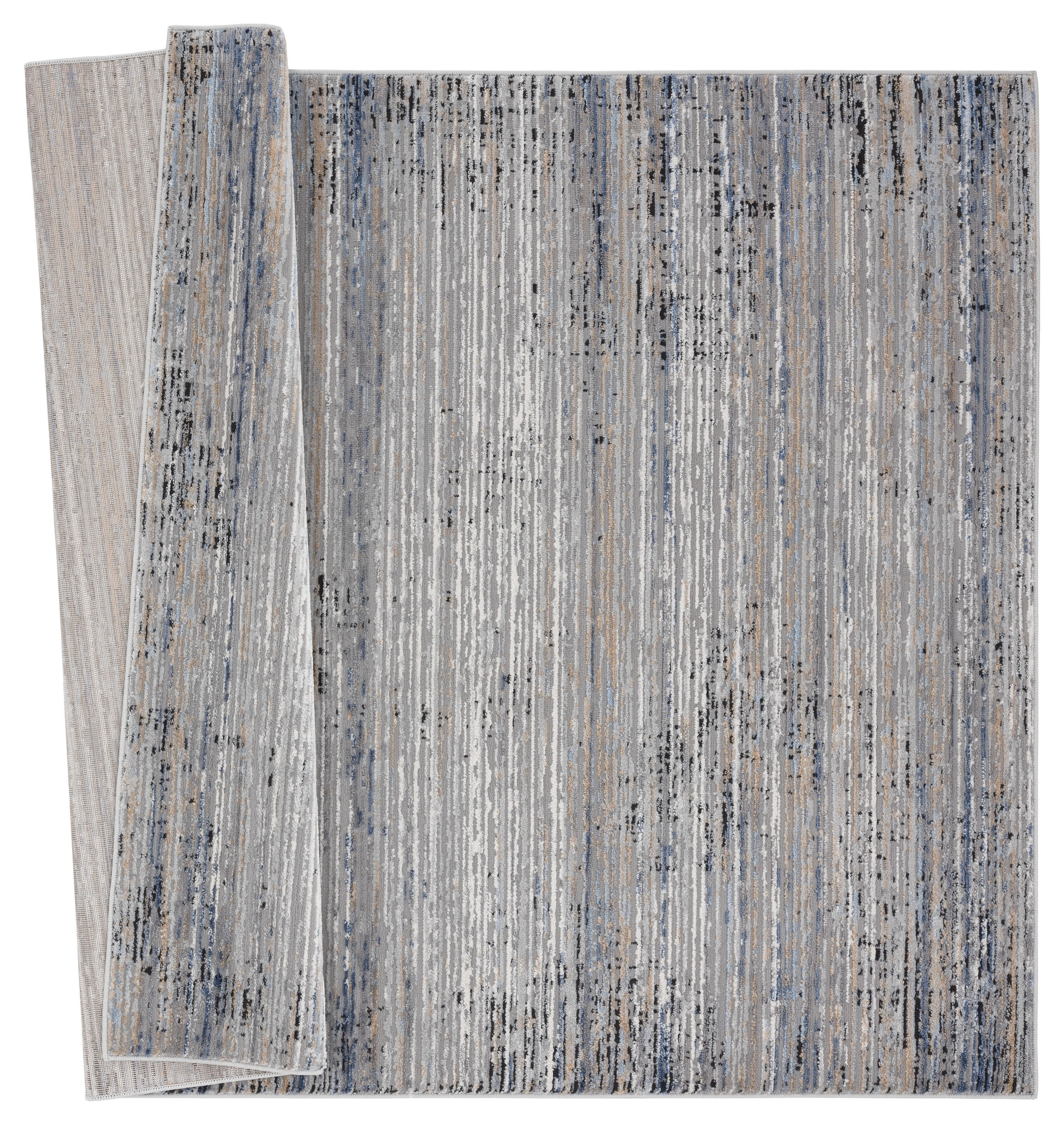 United Weavers Dawson Deception Modern Abstract Runner Rug, Blue, 2'7" x 7'4"