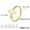 Gold, variant on Cross JESUS Couple Rings Vintage Christian Amulet Prayer Stainless Steel