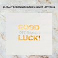 thumbnail image 5 of Funny Good Luck Cocktail Napkins - 50 Pack - Farewell, Going Away, Coworker Leaving, Retirement Party Decorations Supplies, Sarcastic Good Riddance Humor, 5 of 6
