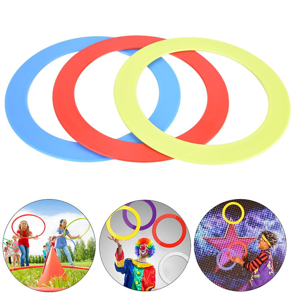 ACOUTO Hand Throw Ring Toy, Hand Juggling Throw Ring, 3Pcs/Set Children