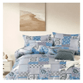 thumbnail image 4 of King Comforter Set 3 Piece - Floral Pattern Bedding - Soft Microfiber Comforter & Pillowcases - Bedroom Decor for Adults - All Season Comfort, 4 of 4