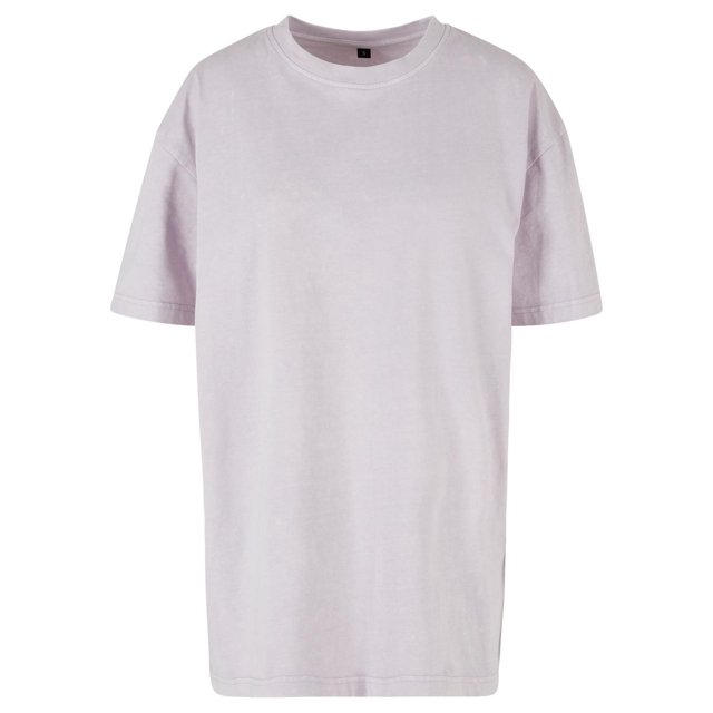 Build Your Brand T-Shirt Surdimensionné pour Femmes Délavé à l'Acide