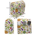 thumbnail image 4 of Fruits and Vegetables Stand Mixer Cover, Colorful Fresh Farm Products Scattered on a Plain Background, Kitchen Appliance Organizer Bag Cover with Pockets, 5 Quarts, Multicolor, by Ambesonne, 4 of 4