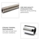 thumbnail image 5 of Kit De Manguera De Agua Refrigerante Para Radiador De Acero Inoxidable, Tubo De Agua De Refrigeración De Motor Flexible Universal Para Tubo De Refrigeración De Motor De Coche De 48 Pulgadas Monstrate VI003741-00, 5 of 6